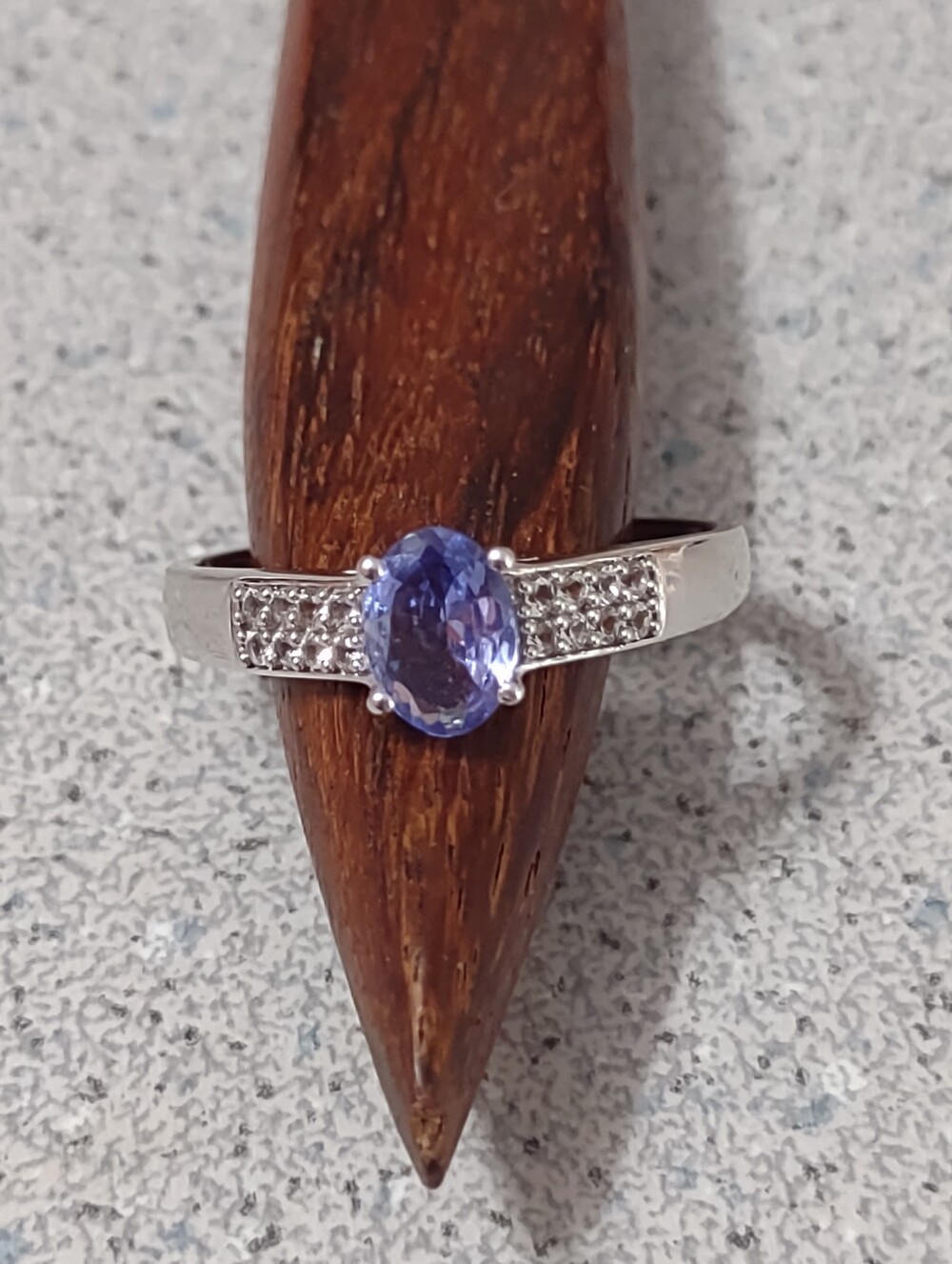 Sterling Tanzanite Ring(9)